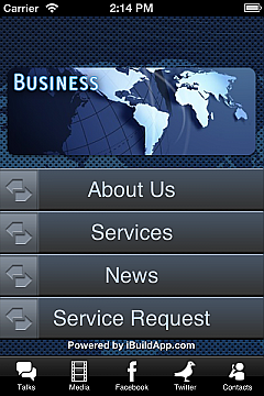 Small Business Services App Templates