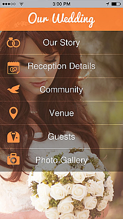 Our Wedding 2 App Templates