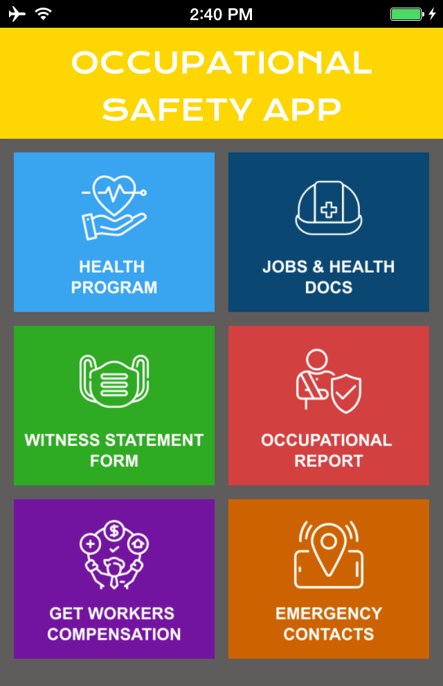 Occupational Safety Apps